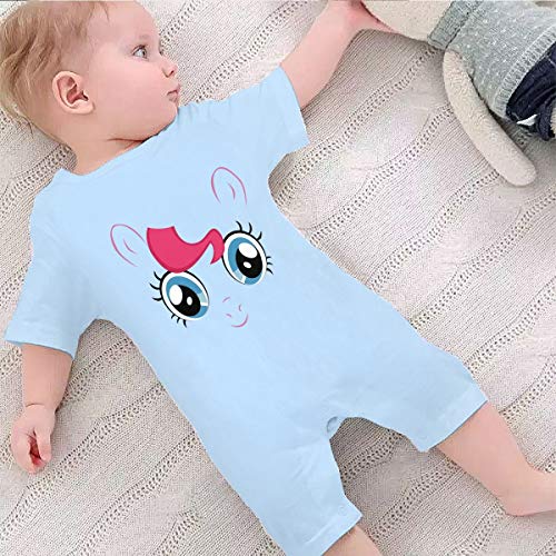 LouisBerry My Little Pony Pinkie Pie Big Face Manga Corta Niñas Niños Bebé Mameluco De Algodón Recién Nacido Cuerpo Traje Bebé Pijama