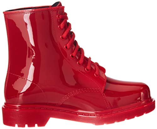 Love Moschino Ja24073g1bir2500, Botas de Combate para Mujer, Rojo, 40 EU