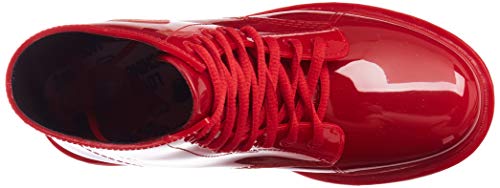 Love Moschino Ja24073g1bir2500, Botas de Combate para Mujer, Rojo, 40 EU
