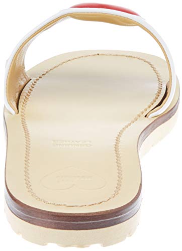 Love Moschino Ja2809, Sandalias con Punta Abierta para Mujer, Blanco (Bianco 100), 41 EU