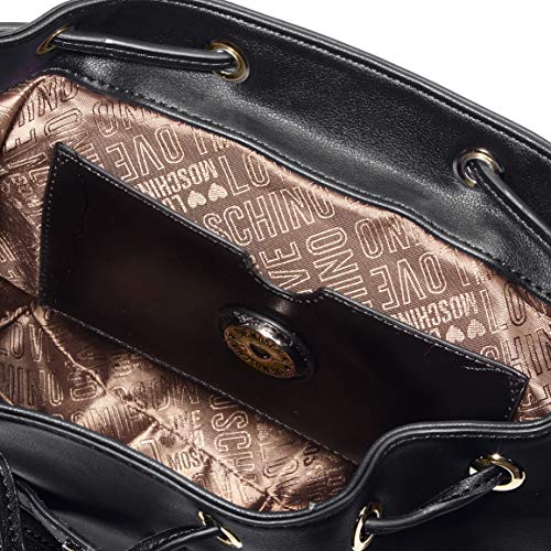 Love Moschino - Jc4030pp18lc0000, Unisex adulto, Negro (Nero), 28x13x26 cm (W x H L)