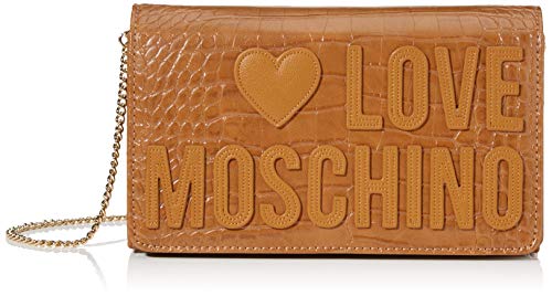 Love MoschinoBORSA CROCO PU CAMMELLOMujerCamelloNormale