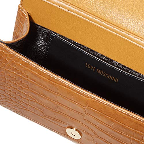 Love MoschinoBORSA CROCO PU CAMMELLOMujerCamelloNormale