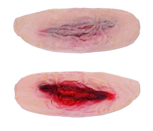 Lovelegis Garganta Garganta - Corte - Accesorios - Disfraz - Maquillaje - Efectos Especiales - Halloween - Carnaval - Hombre - Mujer - Unisex - Idea de Regalo para cumpleaños