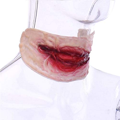 Lovelegis Garganta Garganta - Corte - Accesorios - Disfraz - Maquillaje - Efectos Especiales - Halloween - Carnaval - Hombre - Mujer - Unisex - Idea de Regalo para cumpleaños