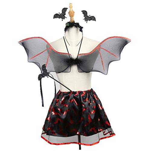 LQH 2pcs Divertido Scary Halloween Props A través Cabeza ensangrentada Hairband de la Venda del aro del Pelo del Partido del Horror Accesorios del Traje Truco Juguete (AX + Bayoneta)