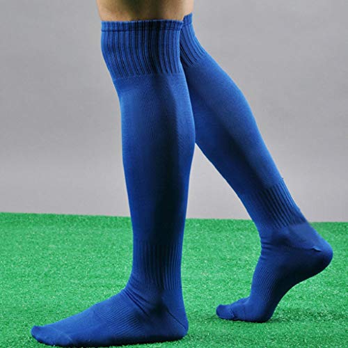 LUCKYCAT Fútbol Medias para hombre Medias para hombre Calcetines Performance Crew Knee High Classic Football Dri Fit Calcetines Calcetines de Compresión de Algodón Orgánico para Hombres Vuelos Viajes