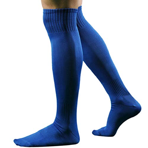 LUCKYCAT Fútbol Medias para hombre Medias para hombre Calcetines Performance Crew Knee High Classic Football Dri Fit Calcetines Calcetines de Compresión de Algodón Orgánico para Hombres Vuelos Viajes