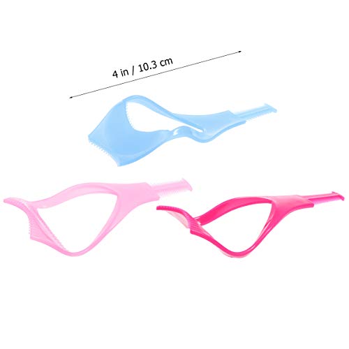 Lurrose - Protector de máscara de pestañas, herramienta para guía de pestañas para mujer