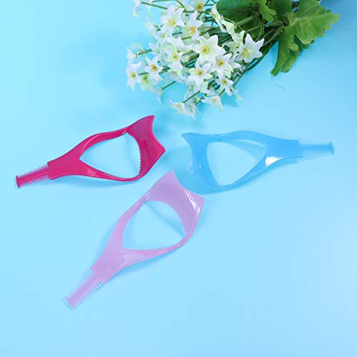 Lurrose - Protector de máscara de pestañas, herramienta para guía de pestañas para mujer