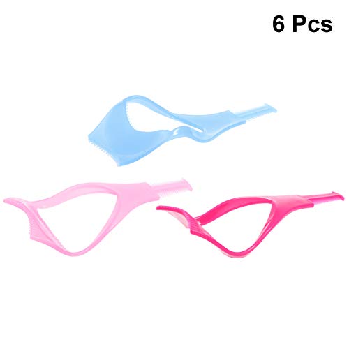 Lurrose - Protector de máscara de pestañas, herramienta para guía de pestañas para mujer