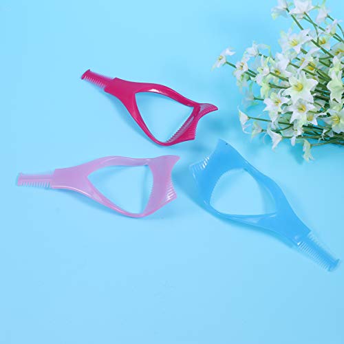 Lurrose - Protector de máscara de pestañas, herramienta para guía de pestañas para mujer