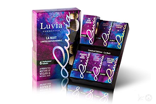 Luvia Cosmetics La Nuit Kabuki - Pinceles para maquillaje