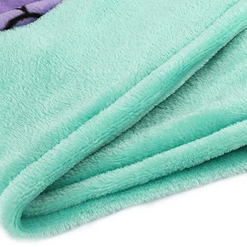 Lx-Top Sirena Cola Manta súper Suave y cálido Franela Edredón Ultra Cómodo para niños Bolsa de Dormir para Todas Las Temporadas Leyendo Acecho Cámping Coche Sofá Cama