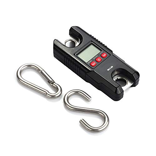 LYABANG Báscula De Suspensión Digital, con Grúa De Bolsillo para Equipaje De Pesca, 300 Kg (WH-C300) Báscula Portátil