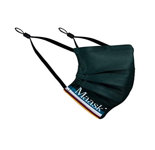 MAASK SHIELD LONDON MASCARILLA HIGIENICA REUTILIZABLE, Adultos unisex, VERDE