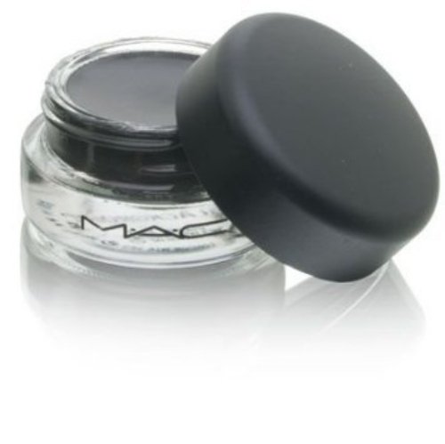 MAC Cosmetics Pro Longwear Blackground Paint Pot Full Size Black Grey Smokey Eyeshadow by M.A.C