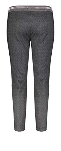 MAC Jeans Easy Smart Pantalones, Gris (Anthracite Figured 080g), W24/L27 (Talla del Fabricante: 32/27) para Mujer