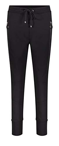 MAC Jeans Future 2.0 Vaqueros Boyfriend, Negro, 38W para Mujer