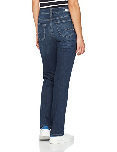 MAC Melanie, Vaqueros (Pierna Recta) para Mujer, Azul (New D845), 37 W/34 L