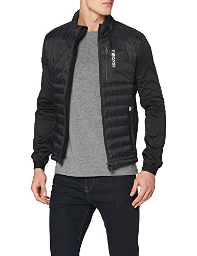 Macron Sochi Athleisure Chaqueta, Hombre, Negro, X-Large