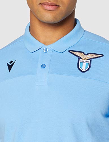 Macron S.S. Lazio, Polo Oficial Azul 2019/20 Adulto S