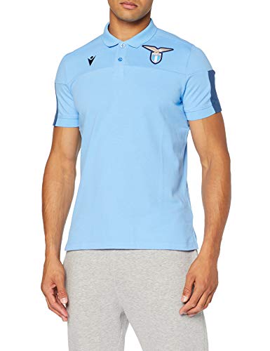 Macron S.S. Lazio, Polo Oficial Azul 2019/20 Adulto S