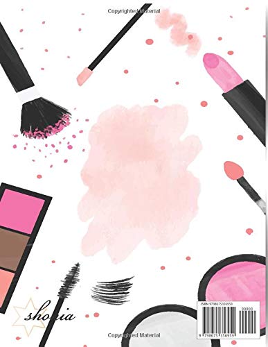 Make Me Beautiful Face Makeup Chart: Make-up Book For Professional And Beginning Artist \ Templates To Practice \ Daily Appointment Notebook