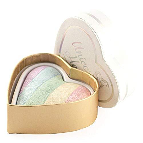 Makeup Revolution I Heart Makeup Unicorns Heart Highlighter Rozświetlacz do twarzy 10g