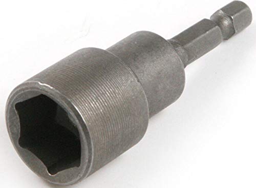 Malayas Juego de 10 piezas de Tuercas Magnéticas, Llaves de Vaso Hexagonales, Adaptador Magnético de Brocas de 6-19mm, de 1/4 Pulgada para Hexágono/ Atornillador/ Taladro