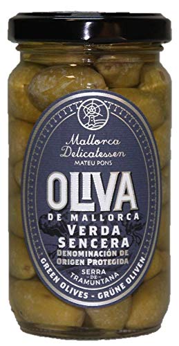 Mallorca Delicatessen, Oliva Verde Mallorquina - 210 g.