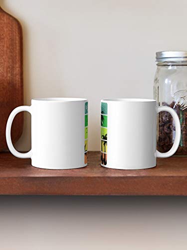 Mallorca Sun Palm Bikini Summer Travel Vacation Bathe Tree To La Mejor Taza de café de cerámica Blanca de 11 oz