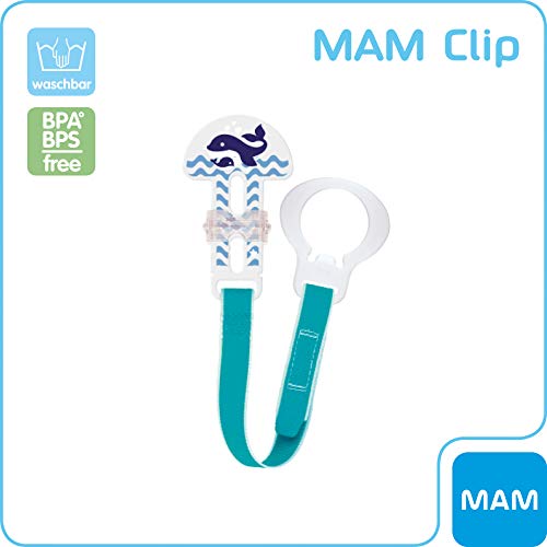 Mam Clip Fashion, cinta para chupete varios colores