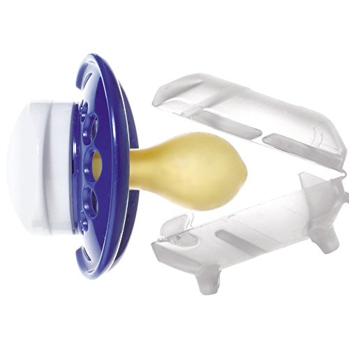 MAM Clip it ! Fashion & Cover - Cadena para chupete con protección contra tetinas, longitud ajustable, lavable