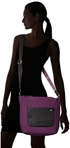 Mandarina Duck Camden Tracolla, bolso bandolera para Mujer, Morado (Plum Perfect), 26x29x10 centimeters (W x H x L)