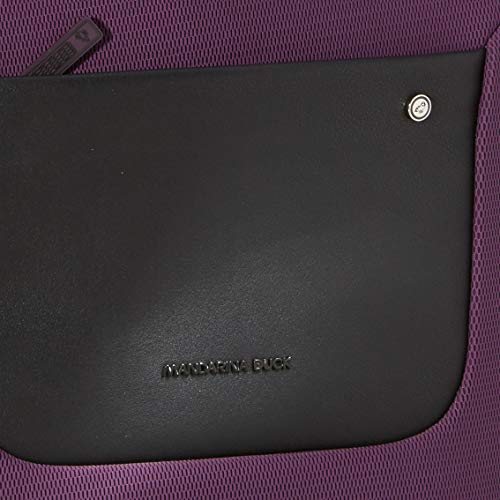 Mandarina Duck Camden Tracolla, bolso bandolera para Mujer, Morado (Plum Perfect), 26x29x10 centimeters (W x H x L)
