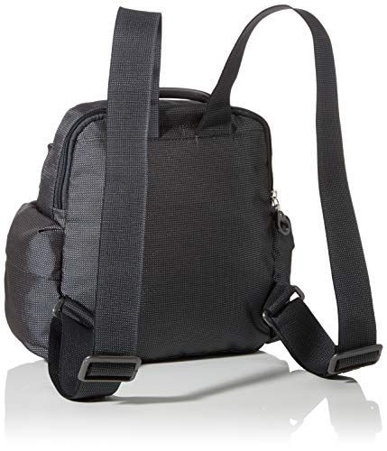 Mandarina Duck Md20 Tracolla, Bolso Bandolera para Mujer, Negro (Negro), 26x37.5x14 centimeters (W x H x L)