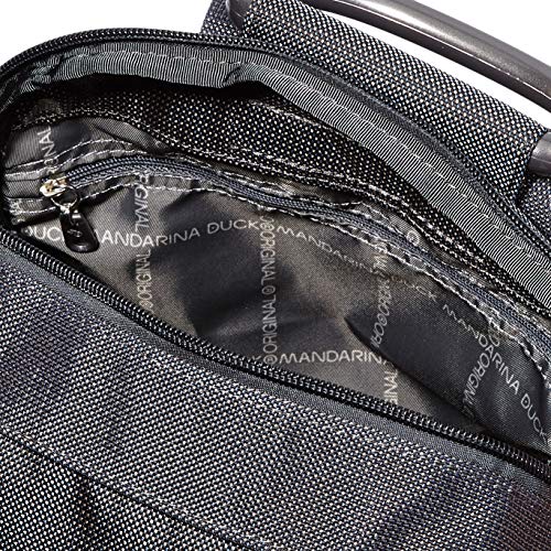 Mandarina Duck Md20 Tracolla, Bolso Bandolera para Mujer, Negro (Negro), 26x37.5x14 centimeters (W x H x L)