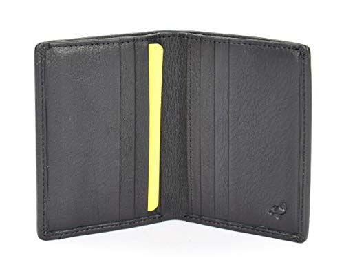 Mandarina Duck Men's small wallet in leather Dual UDP04 Black