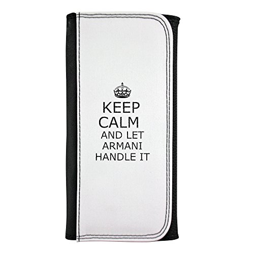 Mango it Armani Keep Calm And Carry On piel sintética tipo cartera