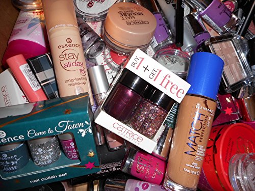 Manhattan, Catrice, Essence, Astor, etc. - Set de 25 cosméticos de marca variados