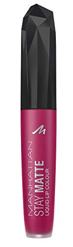 Manhattan Stay Matte Liquid Lip colour, color 400 Fucsia Avenue, Rosa, 6 ml
