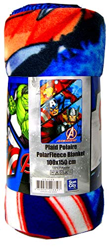 Manta polar Los Vengadores 100x150cm