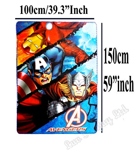 Manta polar Los Vengadores 100x150cm