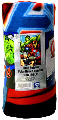 Manta polar Los Vengadores 100x150cm