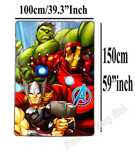 Manta polar Los Vengadores 100x150cm
