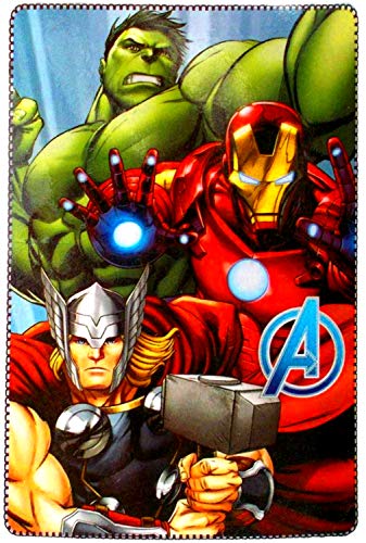 Manta polar Los Vengadores 100x150cm