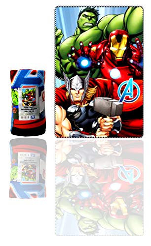 Manta polar Los Vengadores 100x150cm