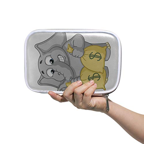 Maquillaje Estuche cosmético Heavy Big Giant Elephant Kid Maquillaje Bolsa Beauty Box Bag Multifuncional Girl Makeup Pouch para hombres mujeres