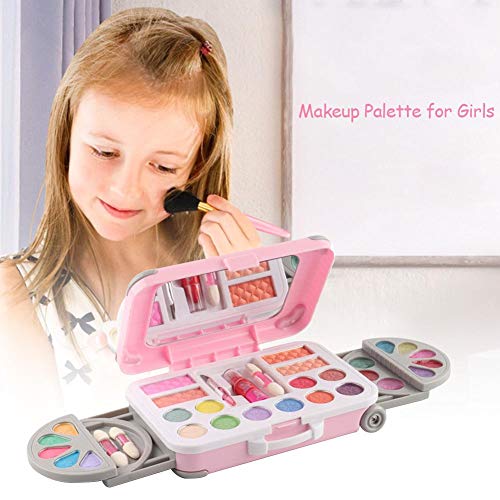 Maquillaje Niñas Set Maletin Juguete Niña, Set de Maquillaje cosmético y Real Lavable